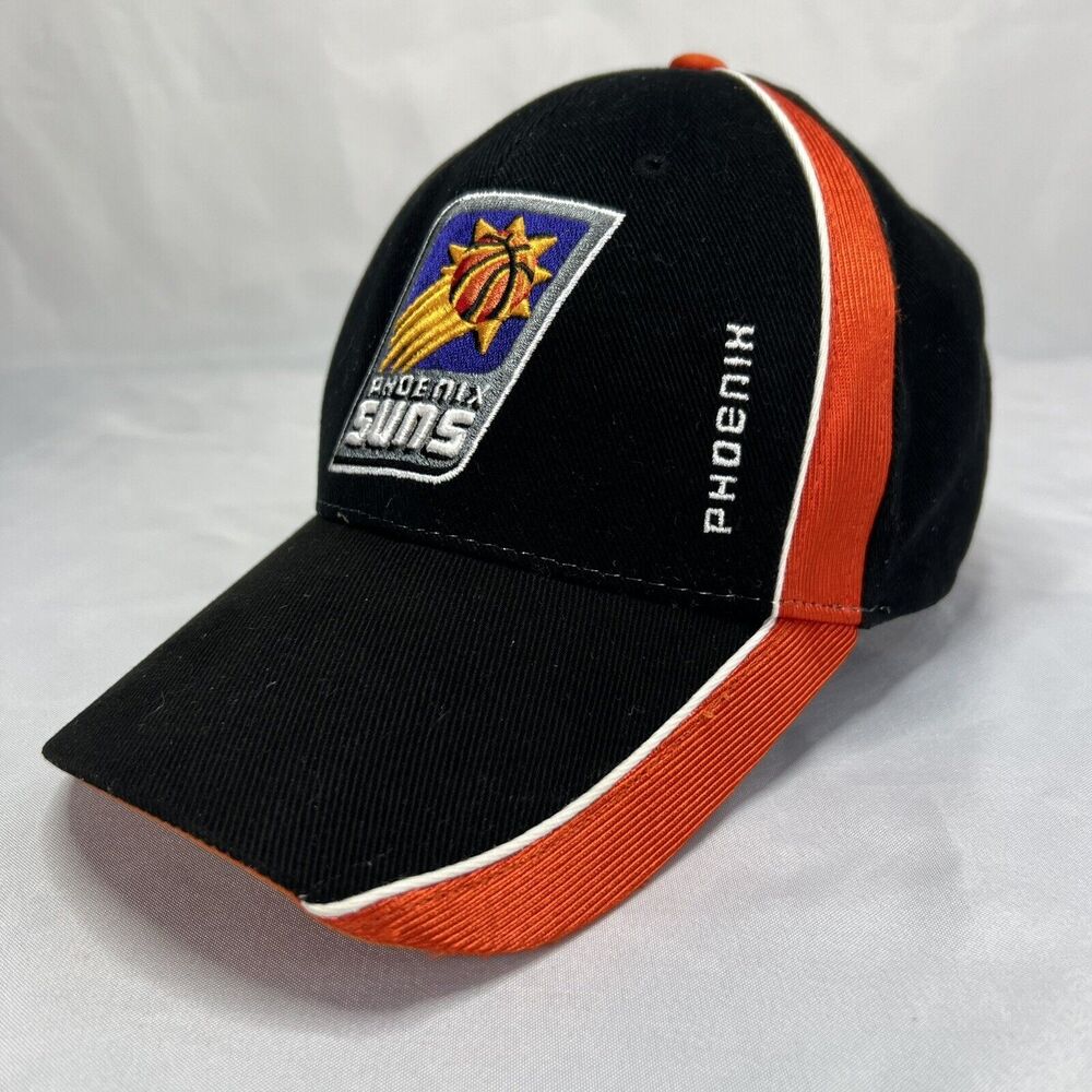 Phoenix Suns Hat..Black/Orange. Adjustable strap